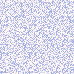 Flower Doodle in Periwinkle