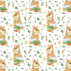 Little Bunny Boy in Spring