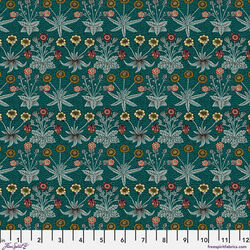 Daisy Fields in Teal