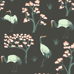 Cranes in Night