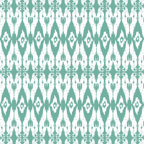 Ikat Parrot in Island Green