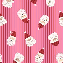 Santa in Sachet Pink