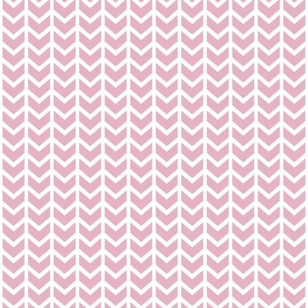Broken Chevron in Carnation
