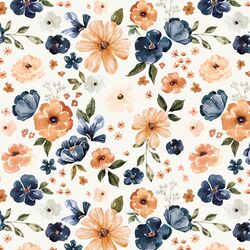 Meadow Floral in Cream