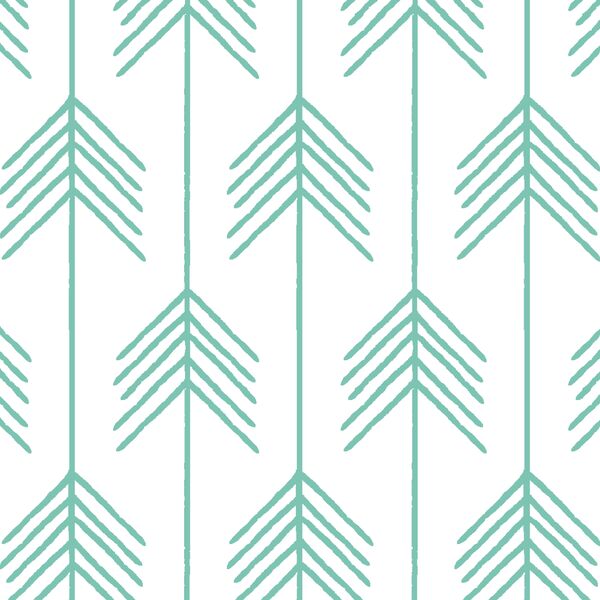 Vanes in Succulent on White