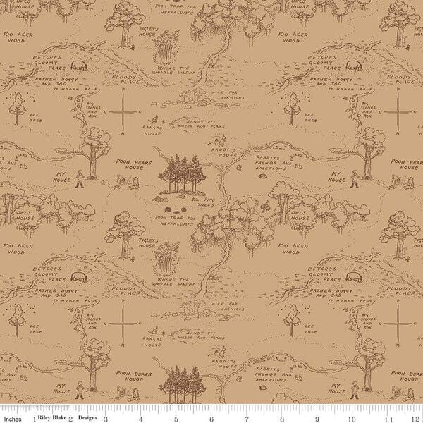 Map in Brown