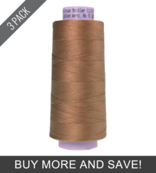 Praline (9150-3566) - Silk Finish Cotton 50wt - 2000 Yards (3 Pack)