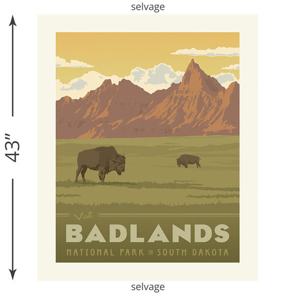 Badlands Poster Panel (2019)