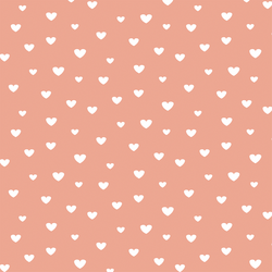 Hearts in Deep Blush