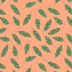 Leaves in Coral