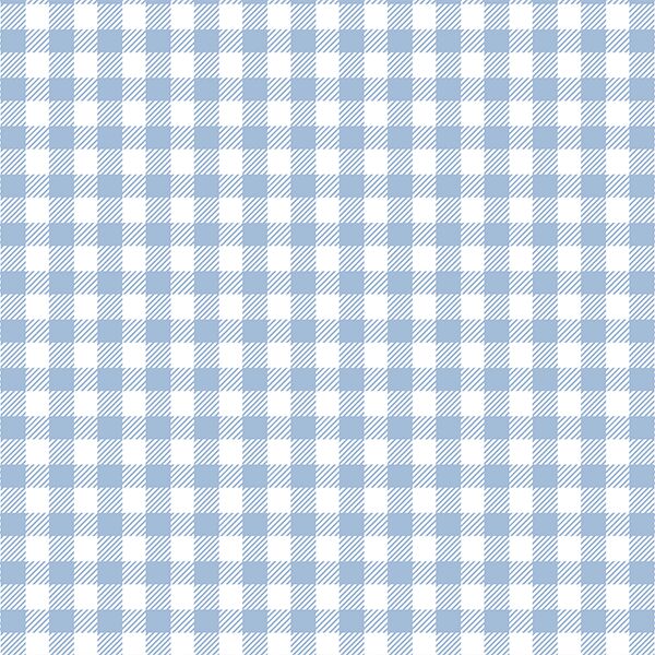 Small Buffalo Plaid in Water