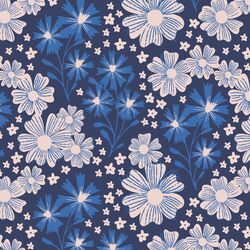 Garden in Evening Blue