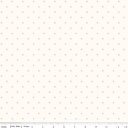 Bee Cross Stitch in Pumpkin on Cloud