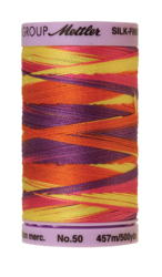 Smiley Mix (9085-9841) - Silk Finish Cotton Multi 50wt - 500 Yards