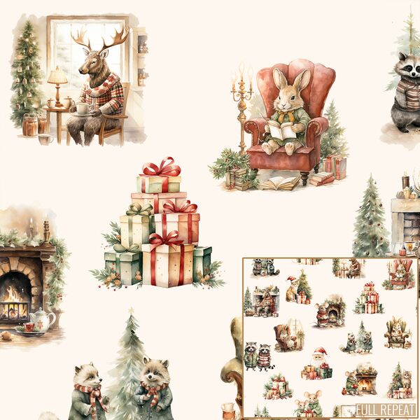 Cozy Christmas in Ivory