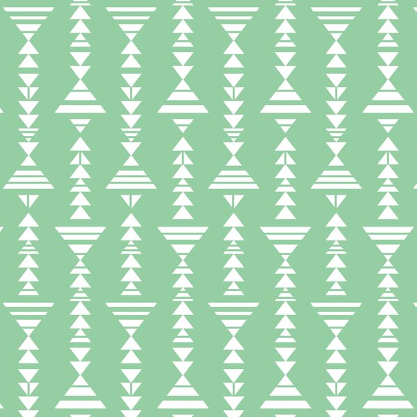 Little Tribal Stripe in Sprout