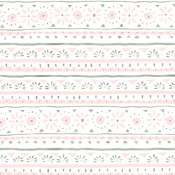 Folk Stripe in Meadow