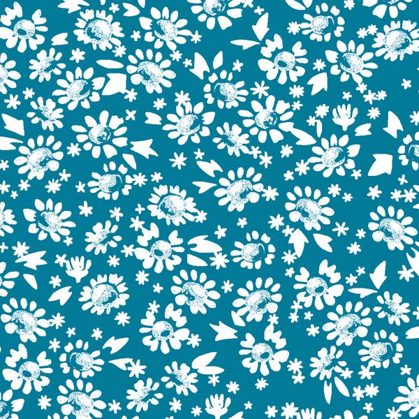 Daisies in Peacock
