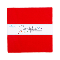 Confetti Cotton 10" Square Pack in Schoolhouse