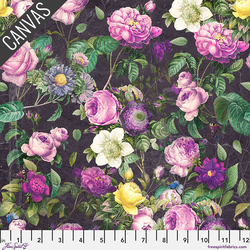 Purple Flower Shop Canvas in Purple