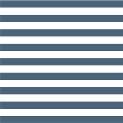 Horizontal Candy Stripe in Twilight