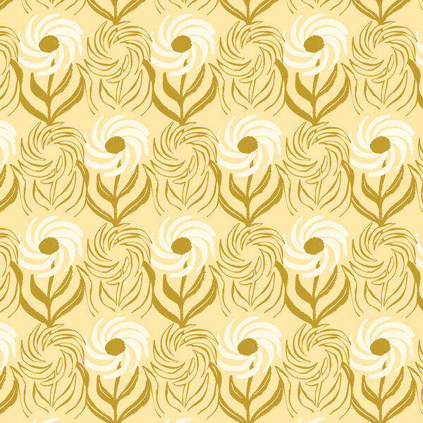 Pinwheel in Yellow