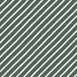 Sweet Candy Stripe in Duck Green