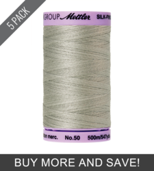 Fieldstone (9104-0412) - Silk Finish Cotton 50wt - 547 Yards (5 Pack)