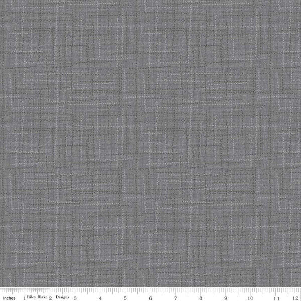 Grasscloth Cottons in Gray