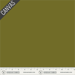 Solid Canvas in Olive
