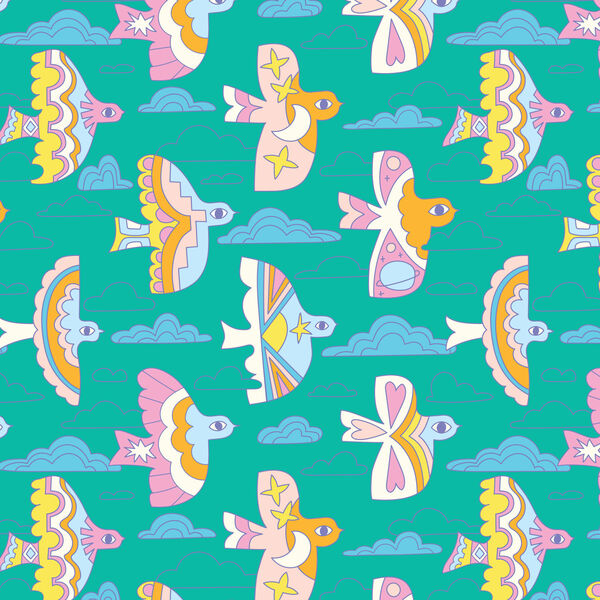 Sky Parade in Turquoise