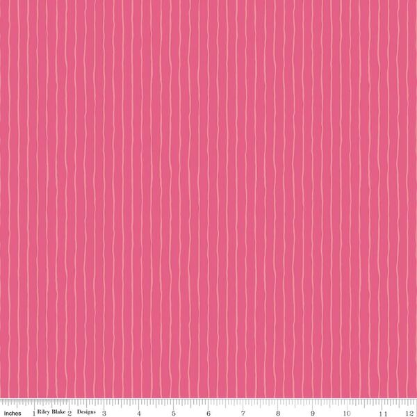 Wavy Stripe in Pink