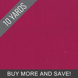 Artisan Cotton Yarn-Dye in Plum Fuchsia - 10 Yard Bolt