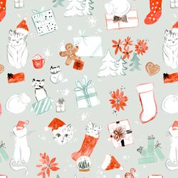 Cats and Presents in Mist