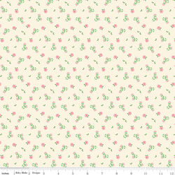 Floret in Vintage White
