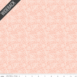 Tonal Roses Wideback in Pink