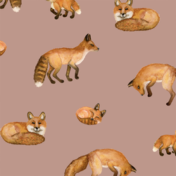 Clever Critters in Dusty Rose