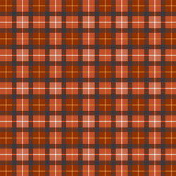 Plaid in Ember Red