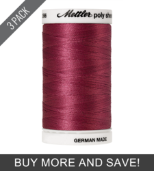 Mauve (2596-2241) - Poly Sheen - 875 Yards (3 Pack)