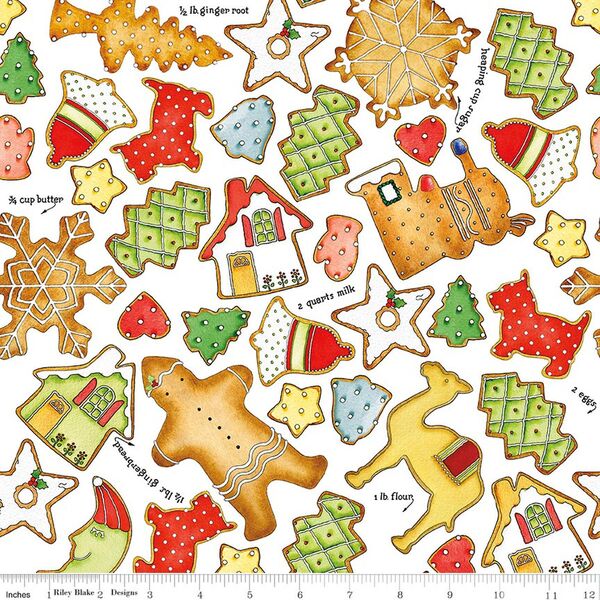Cookie Toss in White