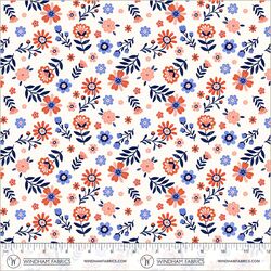 Folky Floral in Ivory