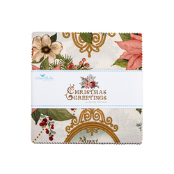 Christmas Greetings 5" Square Pack