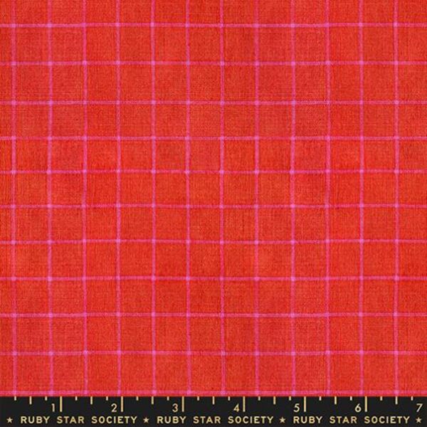 Small Windowpane in Red