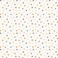 Tossed Polka Dot in Spring Meadow