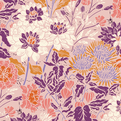 Bewitched Blooms in Pink Aster
