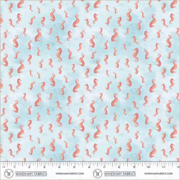 Seahorses in Aqua