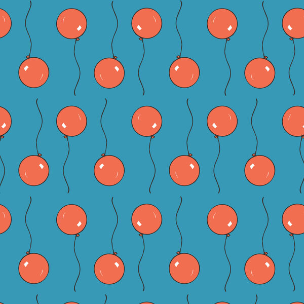 Balloon in Blue