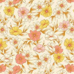 Tinted Blooms in Amber