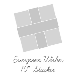Evergreen Wishes 10" Square Pack