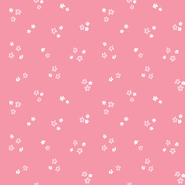 Ditsy Flowers in Pink